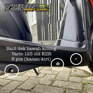 ￼Baut Dek Kolong Bawah Vario 125 old KZR, Stainles Heng 6pcs