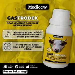 Obat Kembung dan diare ternak by Gastrodex