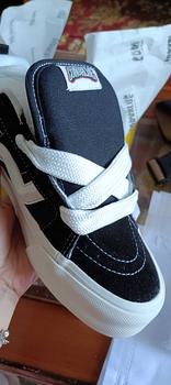 Product Review of Corvalue - Sepatu Sneakers Unisex Pria Wanita Otaru Black White Shoes Casual Sneakers Hitam from S**y Z**e 2