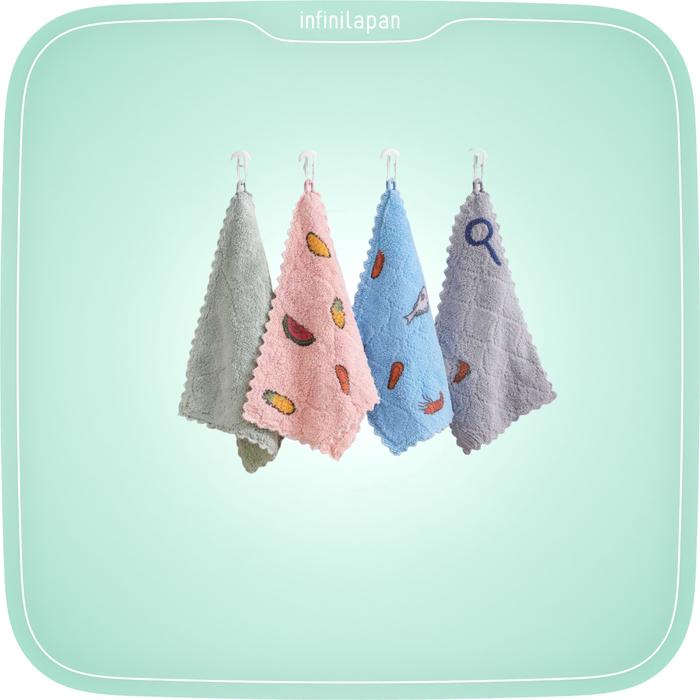 Gambar Kain Lap Dapur Microfiber Motif Lucu – Daya Serap Tinggi Cepat Kering  – Membersihkan Minyak dan Kotoran Lebih Mudah untuk Dapur Bersih dari Infinilapan office Kota Administrasi Jakarta Utara Tokopedia