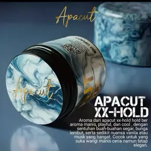 Apacut Pomade XX-Hold 100 g dengan Aroma Manis Playful dan Cool