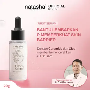 Natasha First Serum 20g - Bantu Lembapkan & Memperkuat Skin Barrier Dengan Ceramide & Cica