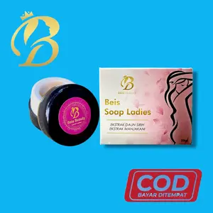 Paket Beis Soap Ladies & Beauty Cream Ladies. 1 pcs Sabun & 1 pcs Cream.