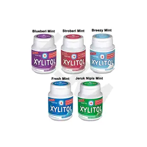 Xylitol Lotte Botol 55.1 gr Sugar Free Chewing Gum - Permen Karet
