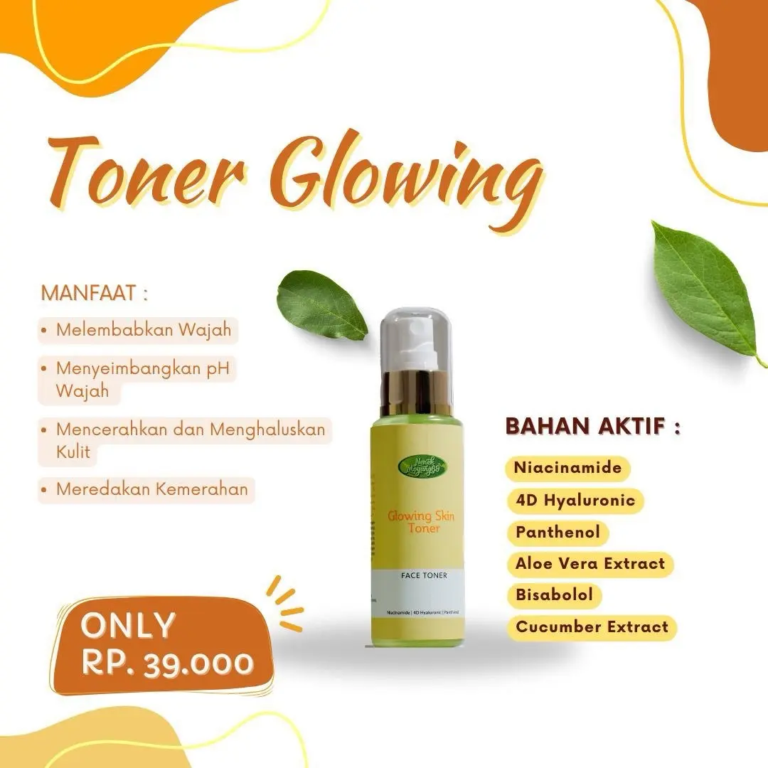 Toner Glowing Series by Nenek Moyang 69