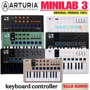 Arturia Minilab 3 keyboard controller minilab mkiii 25-keys