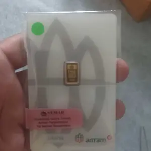 Logam Mulia Antam Press 0.5gr Emas Batangan Semar Nusantara