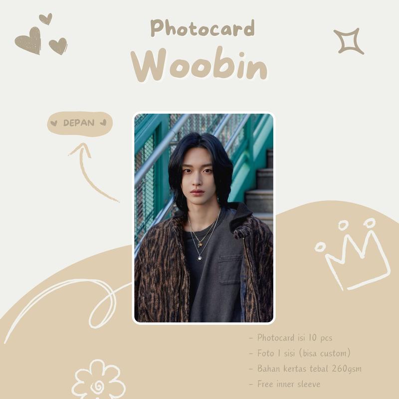 (10 PCS) PHOTOCARDS WOOBIN RIIZE 1