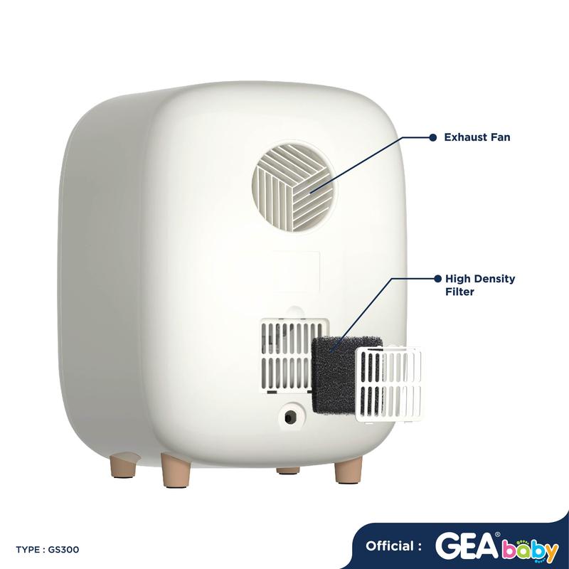 GEA BABY GS-300 Ultimate UVC Sterilizer & Dryer With Plasma Ion / Bottle Sterilizer & Dryer 3