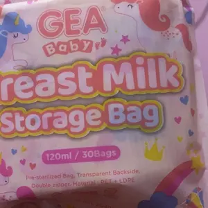 Kantong Asi Gea Baby Plastik Asip 120 Breastmilk Storage Bag 120ml isi 30pcs / Tempat Asi Plastik 120ml / GEA Kantong Asi Gea Breast Milk Storage Box / Milk Storage box GEA Bayi Baru lahir Bayi Balita Cewek Cowok