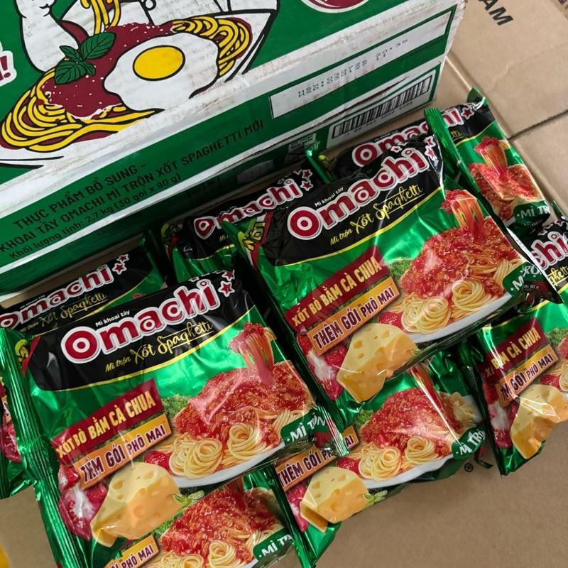 Mì Omachi Xốt Spaghetti Bò Bằm 90G