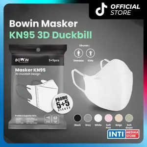 BOWIN - Masker Earloop Duckbill 4 Ply 3D Medis | Surgical Mask KN95
