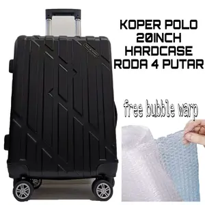 Koper 20 inch polo koper kabin koper hardcase koper murah koper 20 inch 100ribuan tahan banting tidak mudah pecah