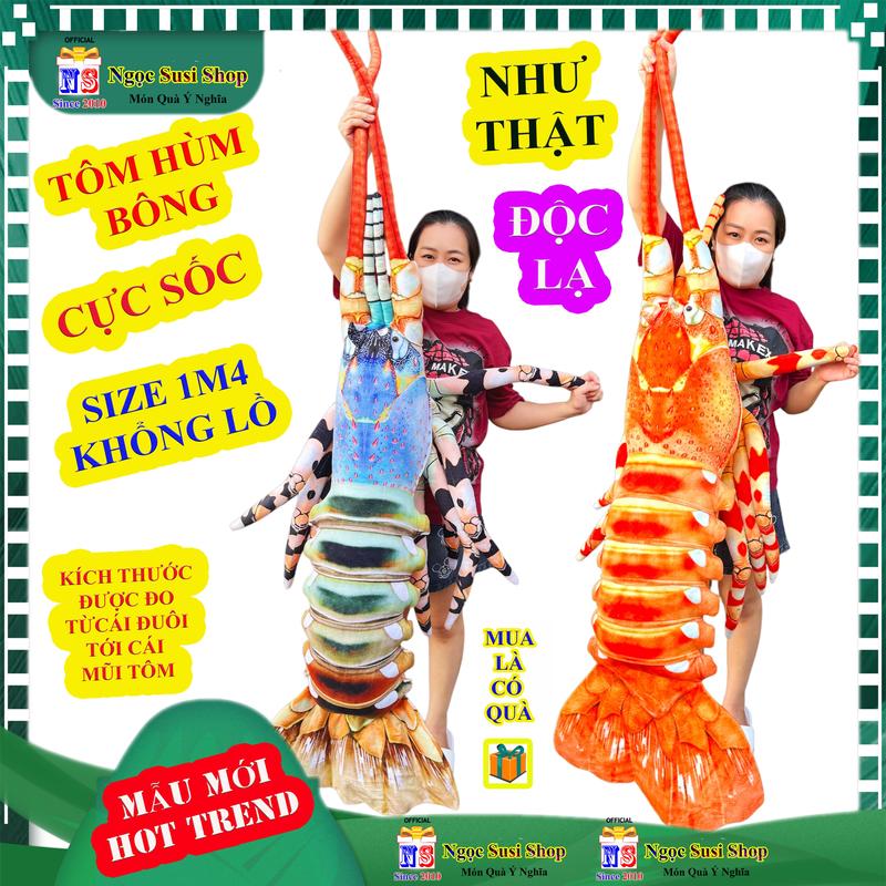 [ĐỘC LẠ] Gấu Bông TÔM HÙM 3D Siêu Mềm Mịn Siêu To Khổng Lồ Ôm Ngủ Ngọc Susi - Mẫu Mới, Kích Thước Đa Dạng - thú bông thú nhồi bông đồ chơi doll toy Phát Nhạc
