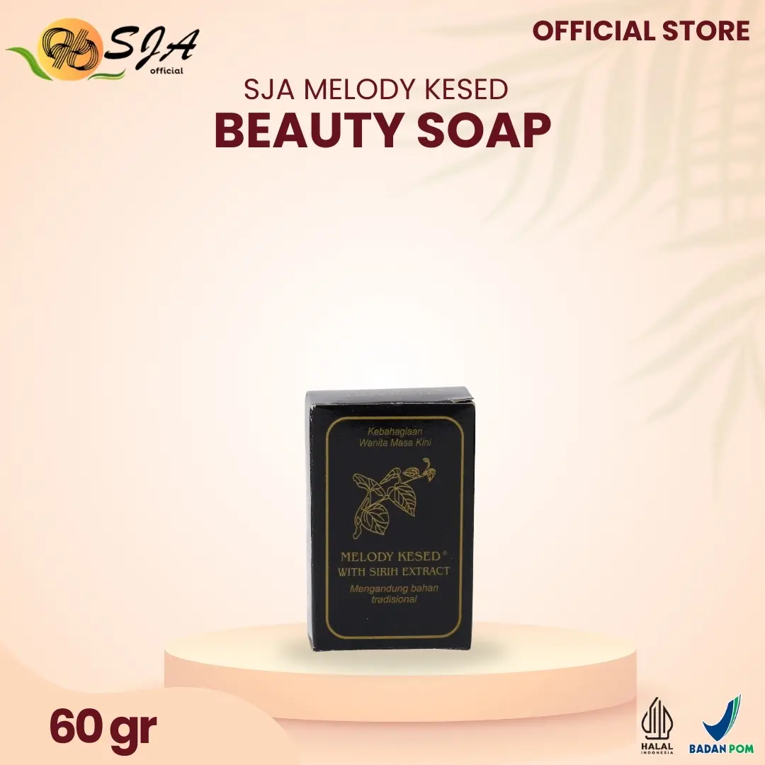 SJA Melody Sabun Khusus Area Kewanitaan Kesat Beauty Soap Natural and Herbal for women 60 gr