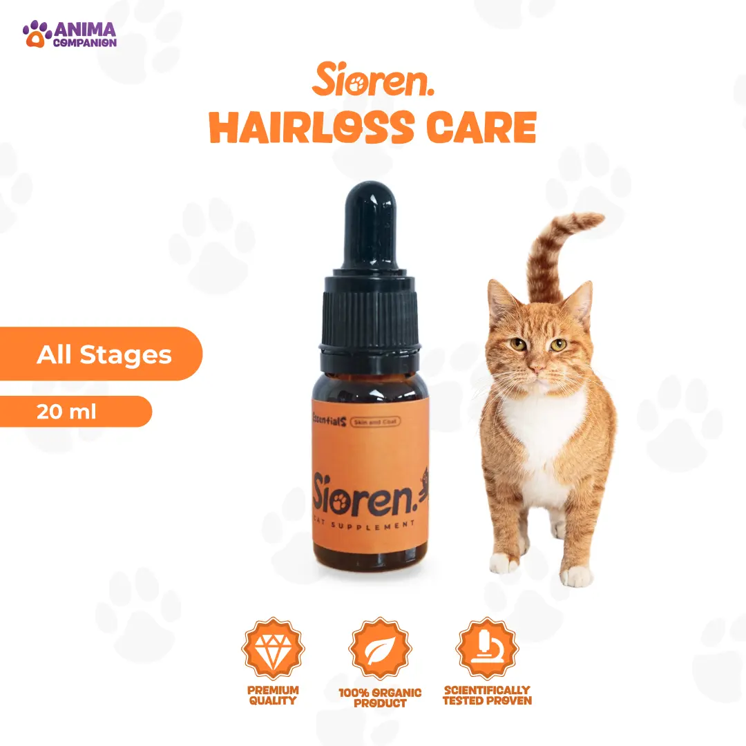 Sioren - Skin and Coat, Vitamin Bulu Kucing, Mengurangi Rontok, Menyehatkan Kulit & Bulu