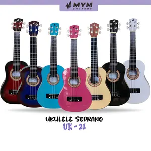 Ukulele Soprano Senar 3 dan Senar 4 Seri UK-21
