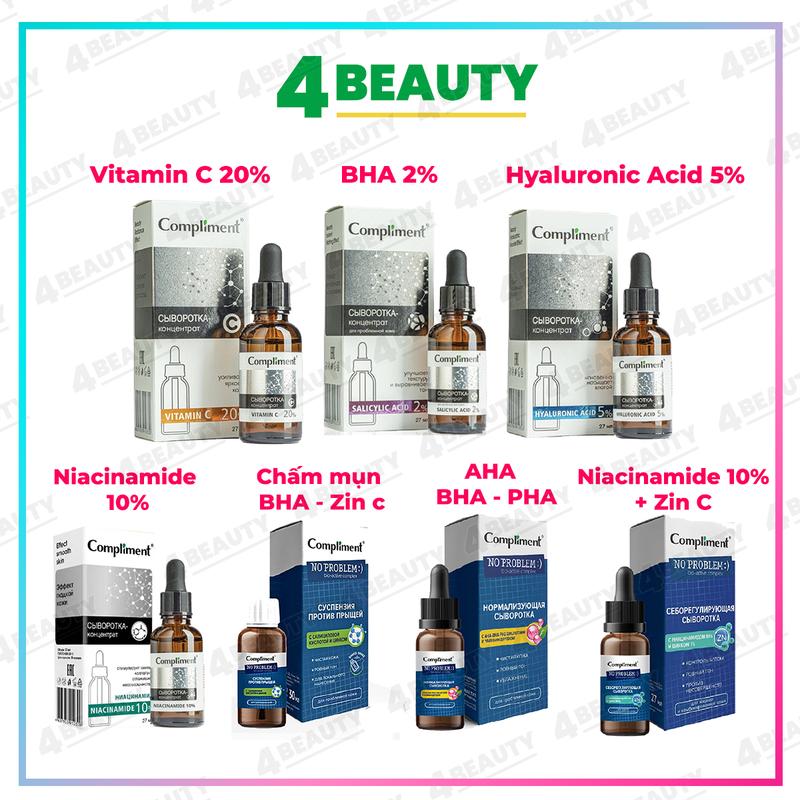 Serum Compliment - Vitamin C 20% HA 5% Salycilic Acid 2%- 27ml