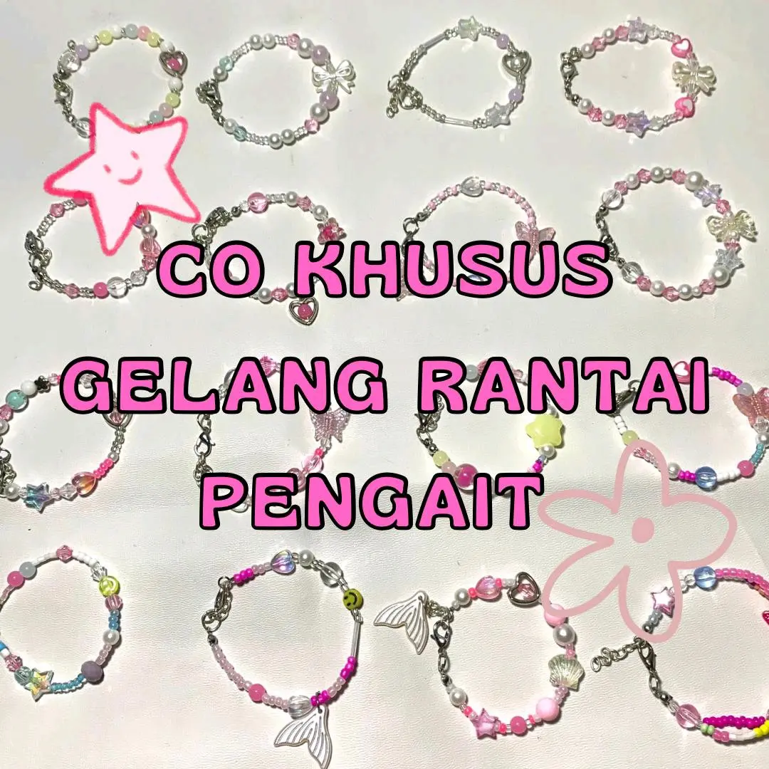 PROMO GELANG KHUSUS LIVE RANTAI DAN PENGAIT