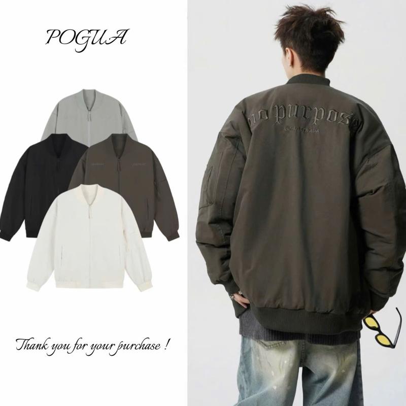 (HÀNG MỚI VỀ 2025) Áo khoác gió nam nữ kiểu dáng bomber hai lớp có túi kéo khoá hoạ tiết thêu nổi trẻ trung, phong cách  AKG035