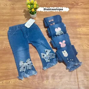Paket Jeans 100rb dapet 3 usia 1-5 tahun Cewek Perempuan liburan variasi bawahan
