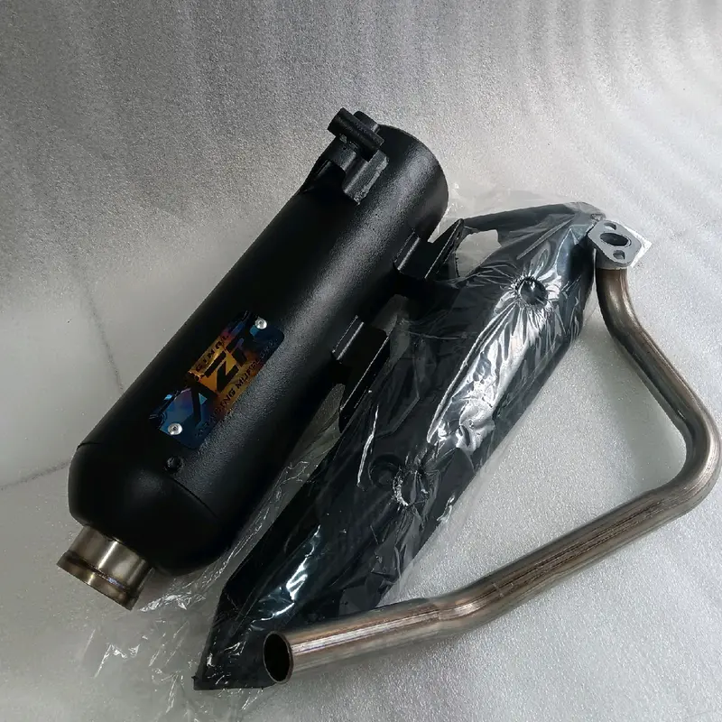 Knalpot Copy Cms Moncong SHIJIRO Original AZR Fullsistem Motor Vario Beat Scoopy Mio Nmax Pcx dll suara ngebas nggerung Motorcycle brong Foto Kamera Kendaraan Tabung 1