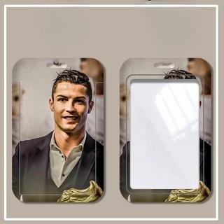 Ngôi sao bóng đá Ronaldo trong khuôn viên trường, hộp thẻ ăn, hộp thẻ xe buýt tàu điện ngầm, thẻ truy cập, hộp bảo vệ 3