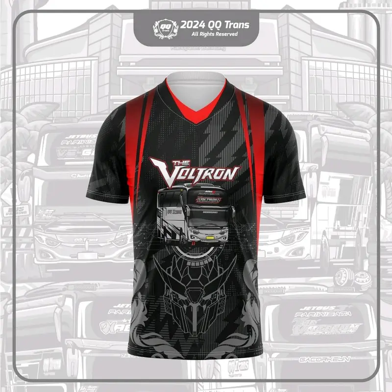 Kaos Bus Mania Original QQ Trans The Voltron (free sticker) 1