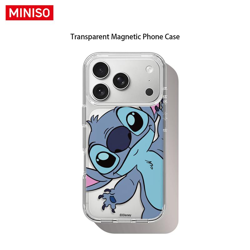 Vỏ điện thoại khâu Disney dễ thương, vỏ chống sốc từ tính trong suốt, thích hợp…