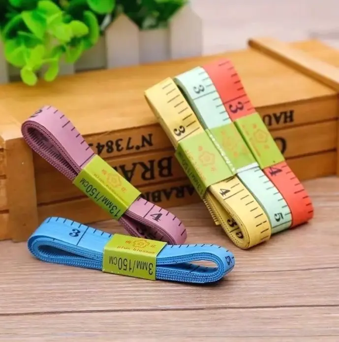 Meteran Kain Unik Warna Warni 150CM Alat Pengukur Meteran Kain Baju Badan Dll / Meteran Serbaguna | AIO