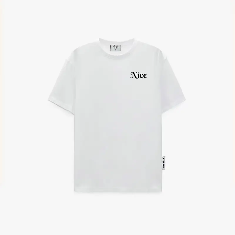 Áo thun The Nice in cao thành 100 cotton co giản 4 chiều , thoáng mát , chất mịn mềm mại - From Áo T- Shirt Nam Menswear mẫu logo 2 1
