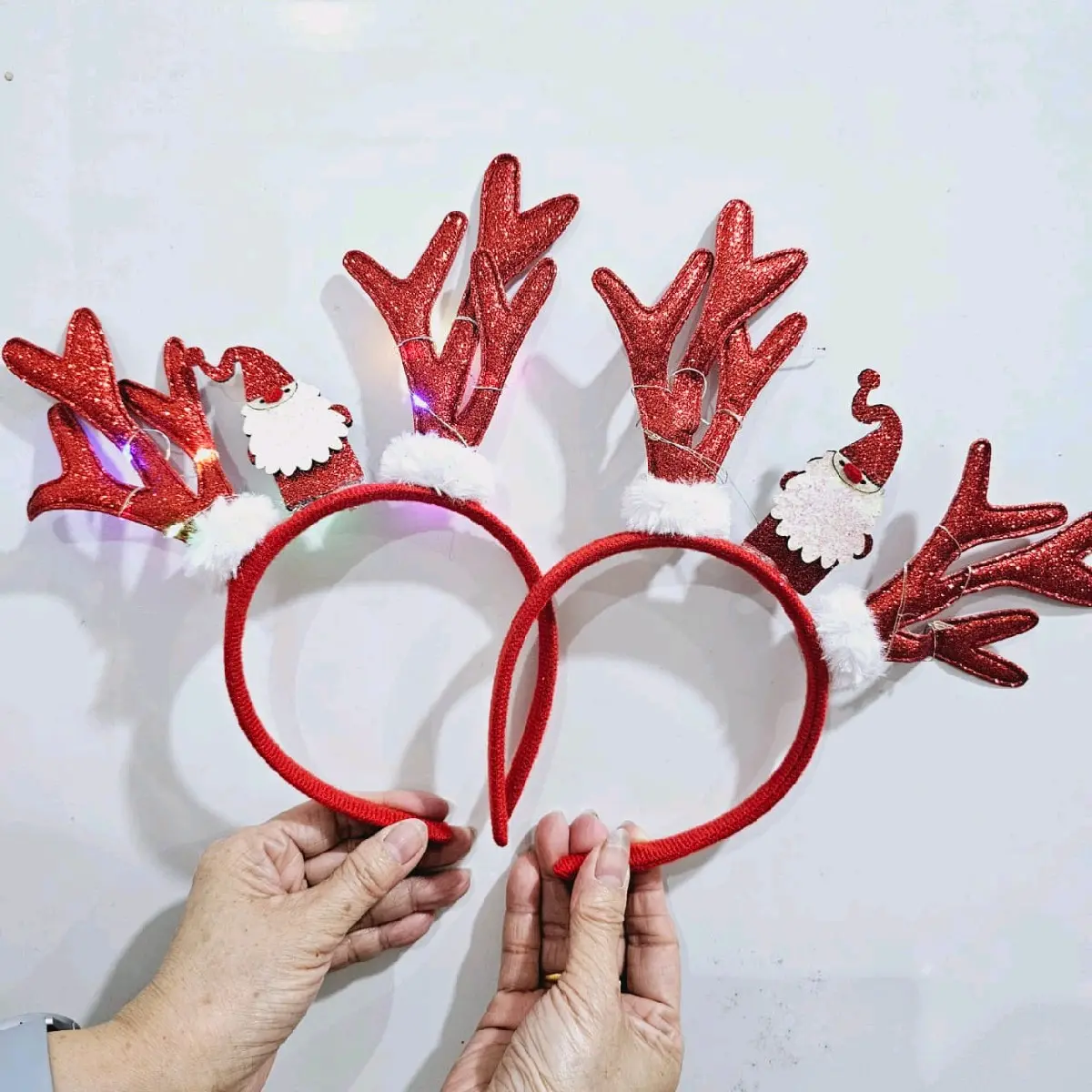 BANDO NATAL NYALA LED AKSESORIS NATAL LUCU MURAH
