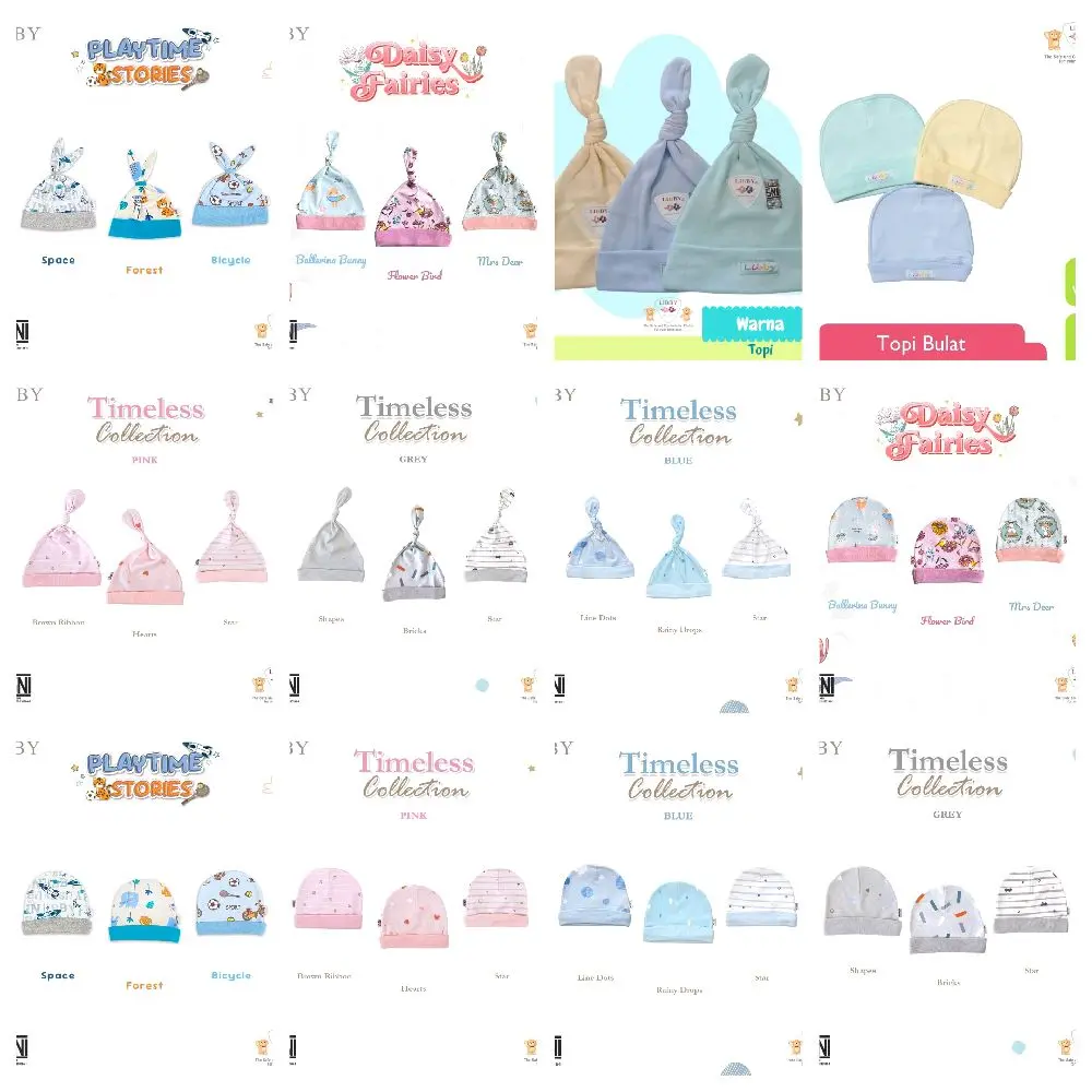 Topi Libby Baby Tali / Bulat Bayi