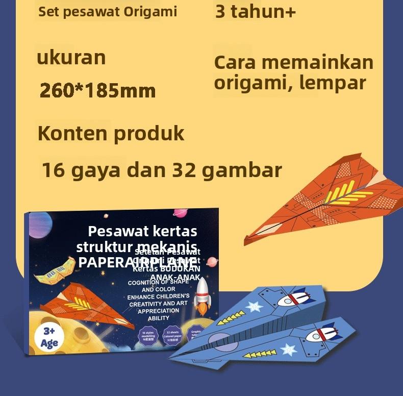 Mainan Pesawat Kertas Paper Jedet,Buku origami pesawat kertas untuk anak-anak,Mainan origami edukatif untuk anak-anak,- 32 halaman, 16 jenis Permainan Belajar Karton,Kertas ramah lingkungan | Kekinian Mainan Pesawat Kertas Paper Jedet,Buku origami pesawat kertas untuk anak-anak,Mainan origami edukatif untuk anak-anak,- 32 halaman, 16 jenis Permainan Belajar Karton,Kertas ramah lingkungan | Kekinian
