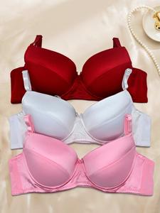 BR20282B Sostén Para Mujer Copa B Diseño: Liso Satinado - ideal para regalar a mama en su dia o consentirte a ti misma