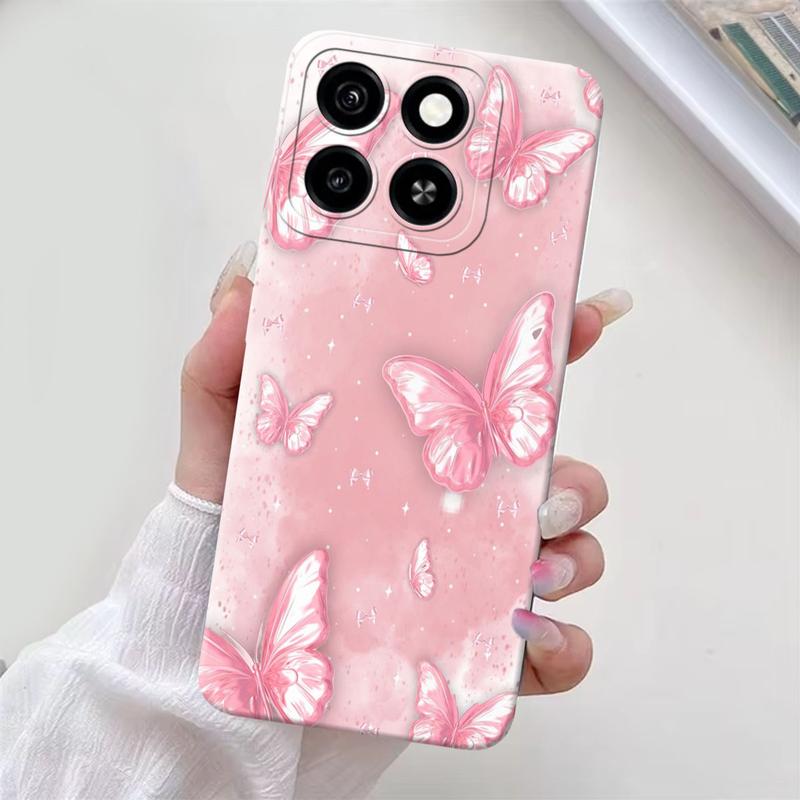 Case Compatible With ZTE Blade A55 A35 Motif Fashion softcase Procamera Macaron Silikon TPU kesing cassing Casing Hp 6