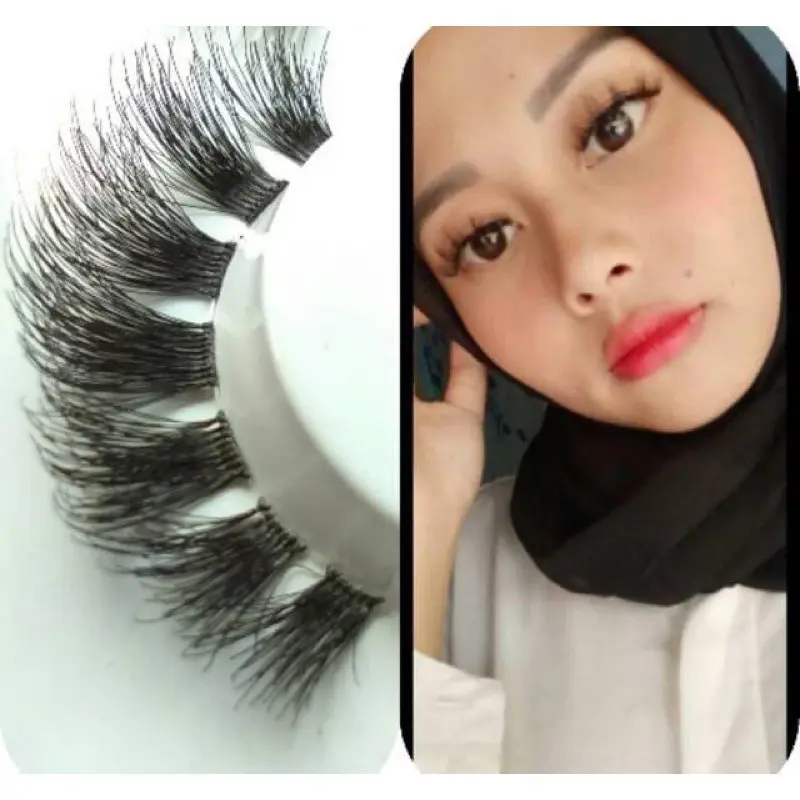 BULU MATA G7 3D EXTRA LENTIK TEBAL VOLUME  BY YE EYELASH FREE LEM + COVER MIKA Bulumata