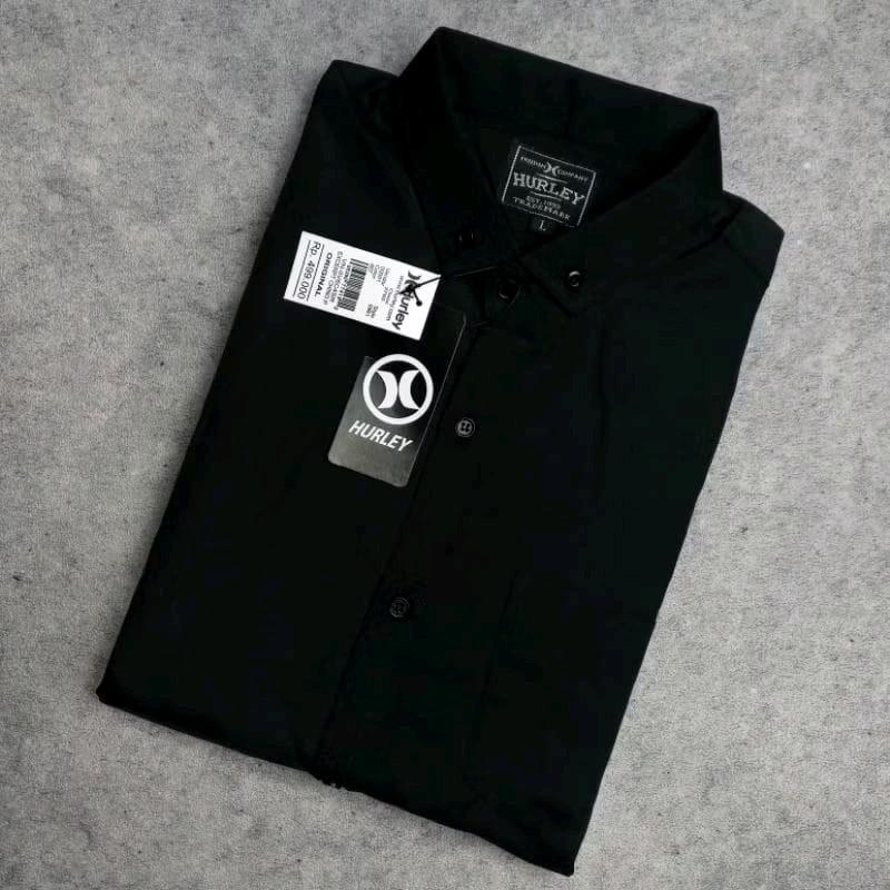 Kemeja hitam putih abu navy maroon Polos | Kemeja Formal | Kemeja Putih Polos Pria Lengan Pendek | Baju Kerja Pria 6