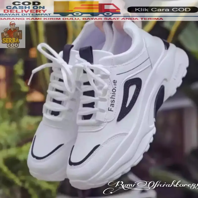 Sepatu wanita fashion sneakers korea RM02 3
