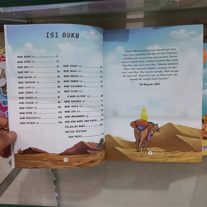 Komik 25 Nabi dan Rasul ORIGINAL Karya Aisha Shafa & Agus Willy Buku Anak Kisah Para Nabi Penerbit Al-Kautsar Kids 2