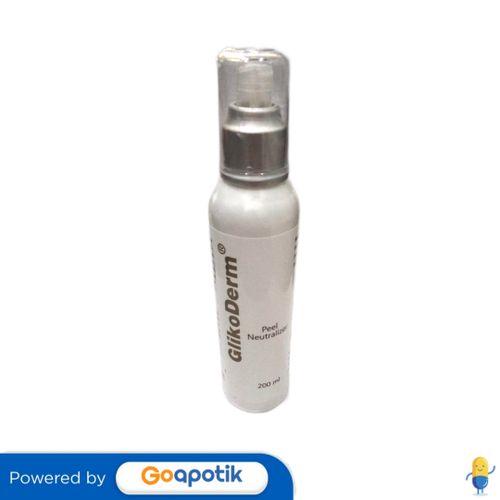 Gambar GLIKODERM PEEL NEUTRALIZER 200 ML BOTOL dari Apotek HKM Tangerang by GoApotik Kota Tangerang Tokopedia