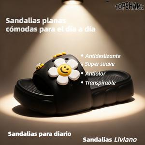 TOPSHARK Ofertas especiales de transmisión en vivo por tiempo limitado EVA, antideslizante, súper suave, transpirable, antideslizante, adecuado para el hogar y el exterior.(Para tallas normales recomendamos elegir una talla más grande.)