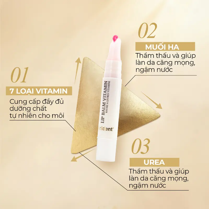 Dưỡng hồng môi Skinident Lip Balm từ Đức, Thụy Sỹ thương hiệu Dr.Baumann 3