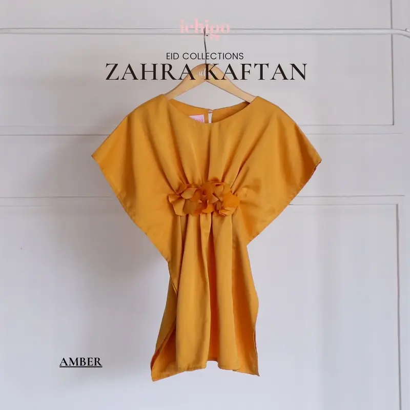 SALE! Zahra Kaftan PART 2 Anak by Ichigo Lucu Bagus Keren Panjang Bertangan Idul Fitri Lebaran 0