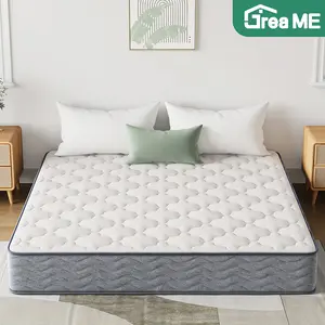 GREAME Kasur Springbed Spons Busa Pocket Spring 20/26cm Matras Bernapas 360° Anti Lembab Anti Tungau getah karet Live2