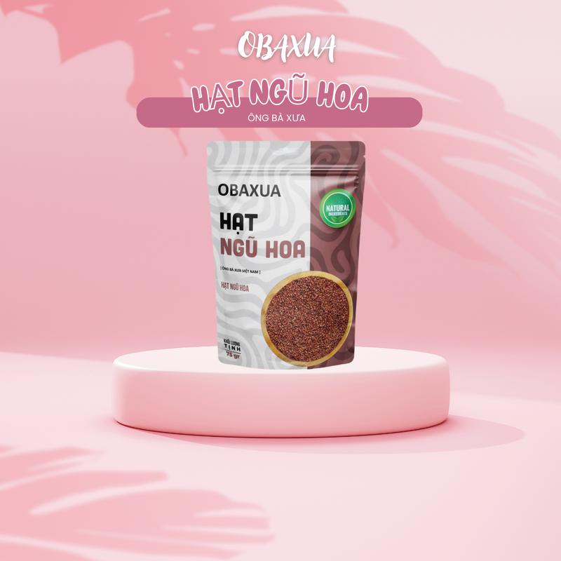  Obaxua Ngũ Hoa Hạt Obaxua 75 250 500G 1kg - Hạt To Sạch Đình Lịch - Hạt Đình Lịch 