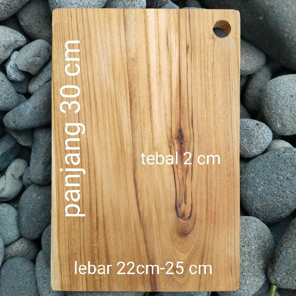 panjang 30 cm lebar 22 cm-25 cm