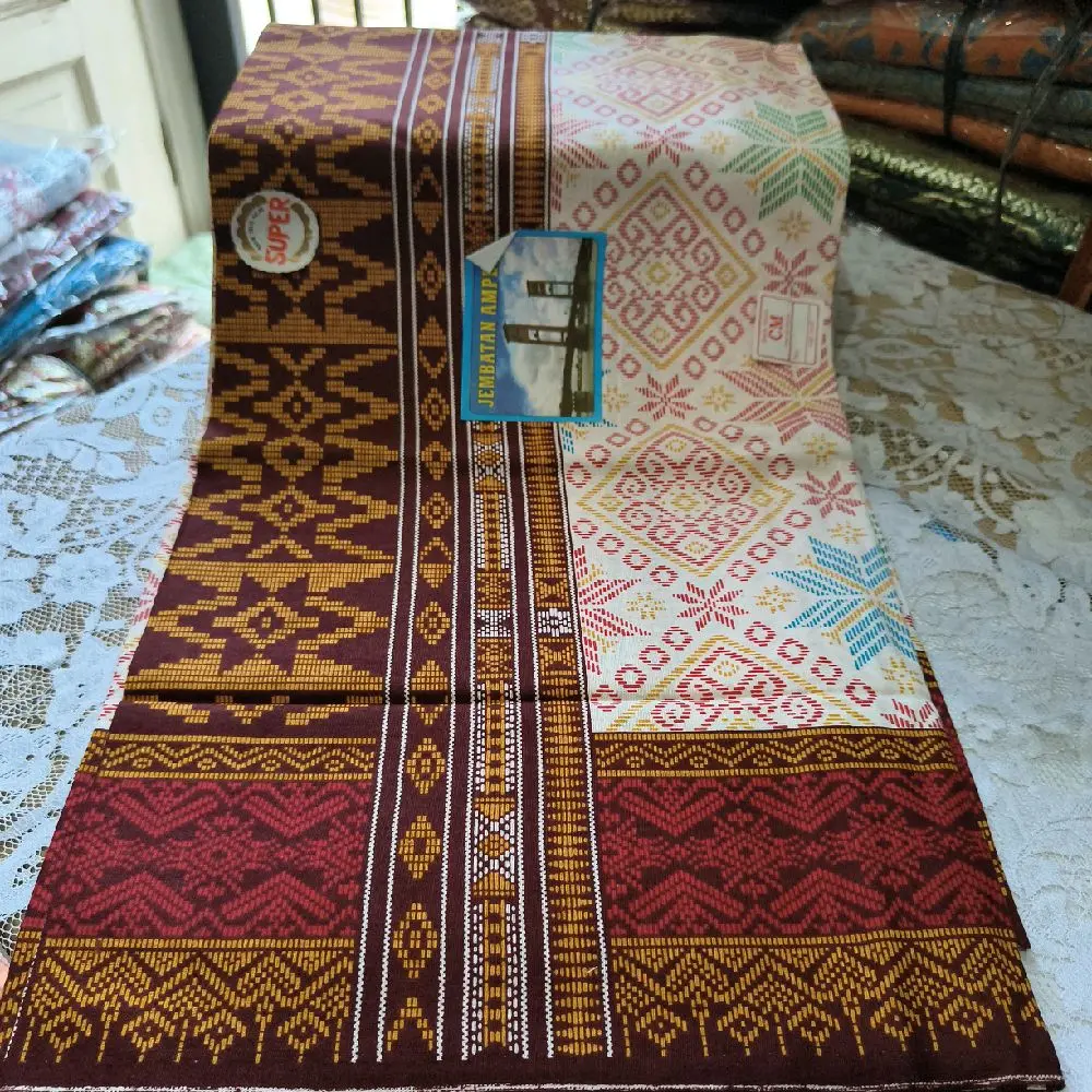 sarung katun sadum special merah