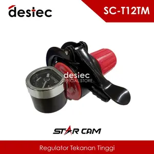 Regulator Gas StarCam SC-T12TM High Pressure Tekanan Tinggi + Meter