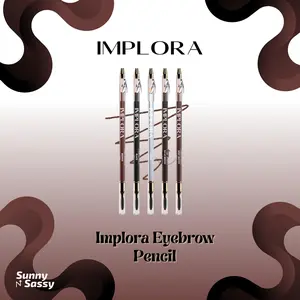 Implora (️BPOM) Pensil Alis 2.5 gram ( Eyebrow Pencil ) Waterproof